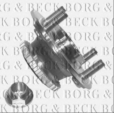 BORG & BECK bwk931 -  Комплект подшипника ступицы колеса